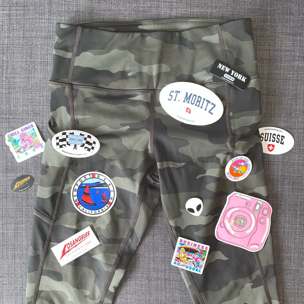 Camo Athleta Stretch Pants